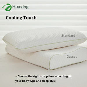 Bantal busa lateks elastisitas tinggi, aksesori tempat tidur tiup dengan lubang bernapas pendingin dan pijat leher - Product Image 5