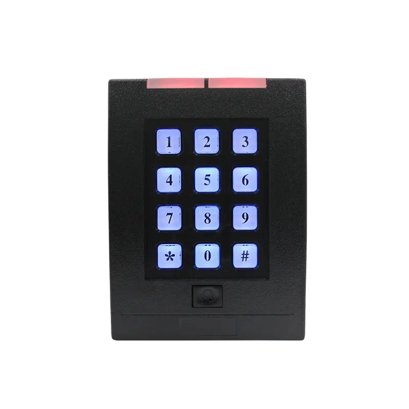 Wiegand26/34 NFC دعم Mifare 1K بطاقة مع لوحة المفاتيح قارئ 13.56Mhz 14443A الوصول التحكم IC التحكم في الوصول قارئ بطاقات