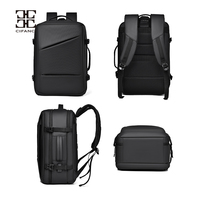 Sac à dos de voyage imperméable de grande capacité pour hommes, bagages d'affaires multifonctionnels d'été, conception extensible, sac à dos pour ordinateur portable