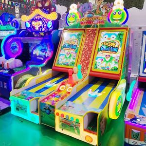 Durable Plastic English Double-Player <b>Bowling</b> Game Machine Children's Coin-Operated Arcade Entertainment Equipment - Product Image 5