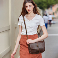 Sacs à main vintage faits à la main en cuir véritable pour femmes, grande taille avec logo personnalisé, vente en gros