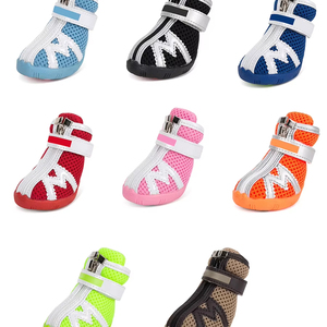 कस्टम फैशन परफेक्ट आरामदायक एयरमेश आउटडोर कुत्ते चलने वाले जूते नरम और गर्म पालतू स्नीकर कुत्ते सभी मौसमों के लिए उपयुक्त - Product Image 1