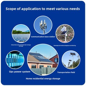 Batería de Almacenamiento Solar <span class=keywords><strong>AGM</strong></span>/GEL 12V <span class=keywords><strong>70Ah</strong></span> 80Ah 90Ah 100Ah (Recargable) - Product Image 2