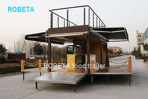 Camion à café semi-permanent, 2020, remorque rétro, pour nourriture, voiture - Product Image 4