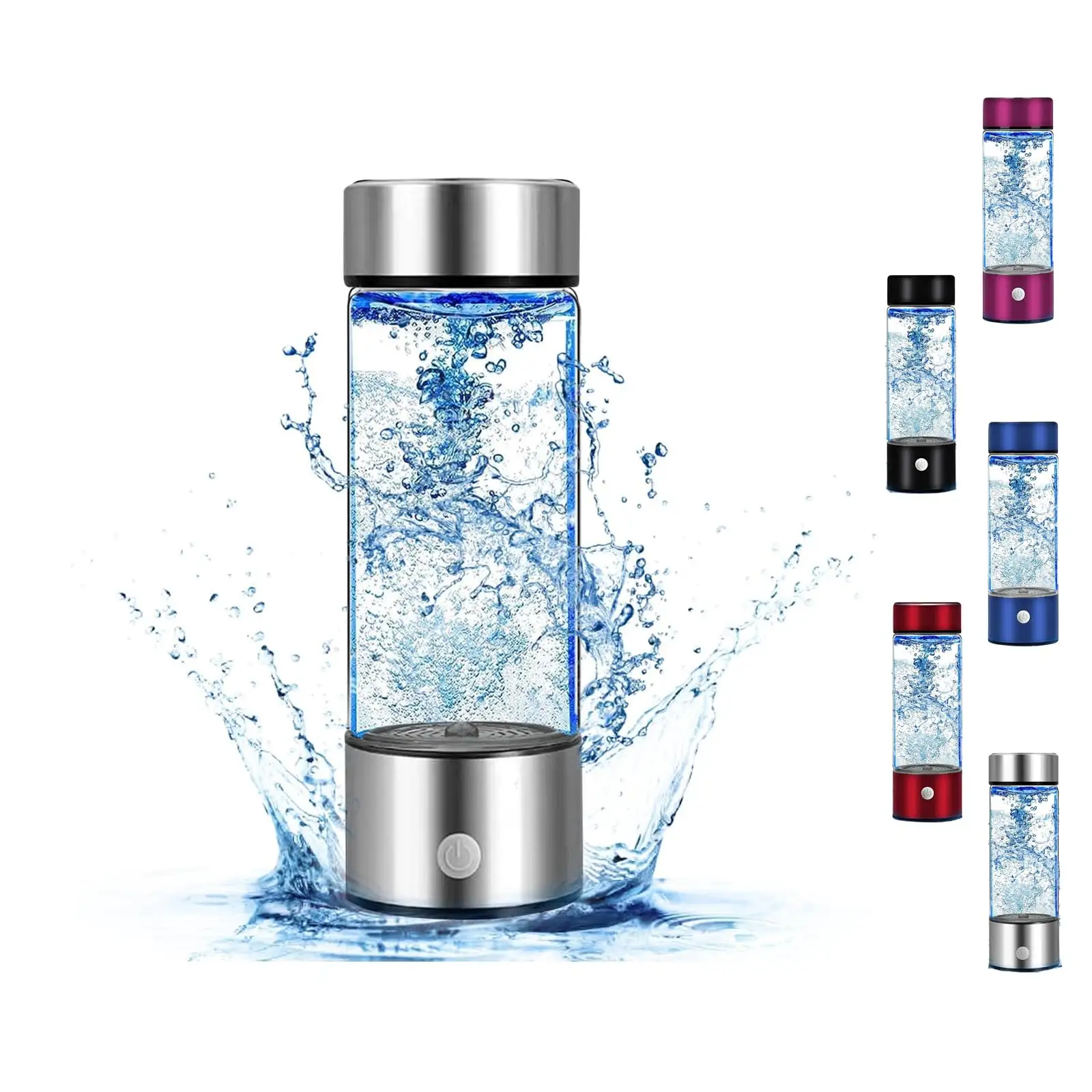 2024 barang baru gelas botol Ionizer air alkali Generator kaya hidrogen untuk grosir