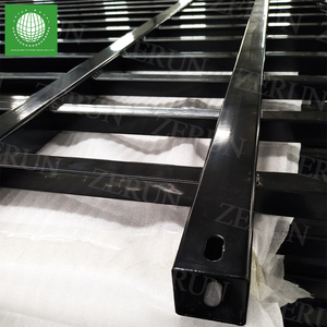 Nouvelle conception de panneau de clôture ornementale en fer forgé bon marché, <span class=keywords><strong>piquet</strong></span> métallique pour chantiers de construction avec service de modélisation 3D - Product Image 3