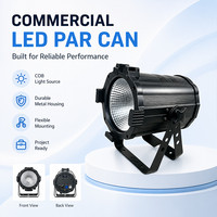 Projecteur Stroboscopique DJ RGBW 200W COB Zoom Blinder à Contrôle DMX de Premier Rang pour Décoration KTV et Mariages
