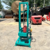Vente d'usine AKL-150H Portable petit Mini moteur Diesel eau puits plate-forme de forage Machine de forage 100 à vendre