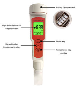 पानी की गुणवत्ता परीक्षक 4-इन-1 बहु-कार्यात्मक <span class=keywords><strong>ph</strong></span> मीटर पोर्टेबल घर उच्च-परिशुद्धता परीक्षण पेन - Product Image 2