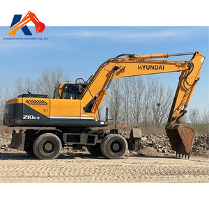 Excavatrice 210w-9 Excavatrice à R210w-9 roues Hyundai Excavatrice coréenne d'occasion R150lc-7 Hyundai Nouveau - Product Image 1
