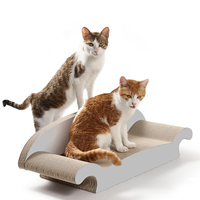 Grand espace de griffoir pour chat en papier, canapé-griffoir pour chat