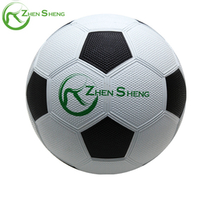 זשנג יצרן ספק יצרן גומי כדורגל כדור 1 2 3 4 5 לוגו מותאם אישית כדורגל לקידום - Product Image 2