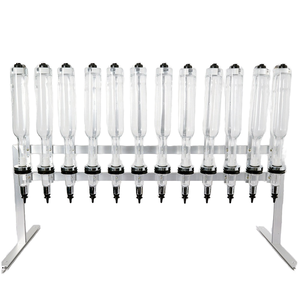 Thiết Kế Mới 12-Đầu Nước Hoa 375Ml/500Ml Bảng Đứng Với Kim Loại Cầm Tay Đứng Bạc Vàng Nước Hoa Thanh Dispenser - Product Image 4