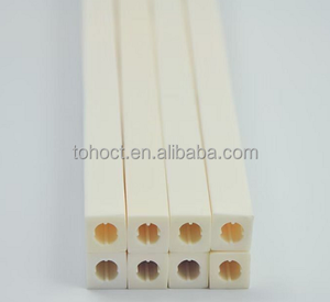 Tubo in ceramica di dimensioni precise 20x15mm per tubo in ceramica di allumina di protezione delle coppie termiche - Product Image 6