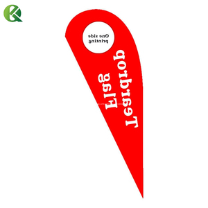 Chất lượng cao tùy chỉnh di động beachflag biểu ngữ đứng cực Bây Giờ mở tùy chỉnh khói cửa hàng và tiệm hớt tóc lông quảng cáo cờ - Product Image 2