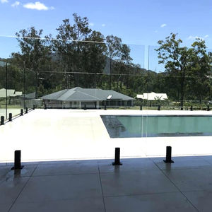 Foshan <span class=keywords><strong>Europe</strong></span> Moderne Easy-DIY S.S316/304 Rampe en verre 12mm Verre trempé simple avec rampe en verre standard CE - Product Image 6