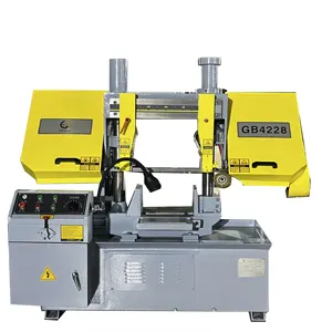 Venta de fábrica Máquina de sierra de cinta automática Máquina de sierra de cinta horizontal GB4220