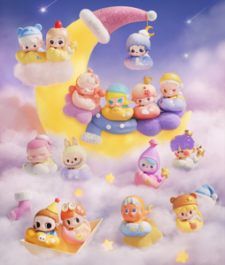POP MART Blind Box Peluche da Collezione 100% Originale, Serie POPBEAN Goodnight, Night Sky, Figurine in Scatola Misteriosa - Product Image 2