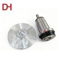 Broche à entraînement direct CNC à faible vibration, 1000 tr/min, couple élevé, à noyau de roulement, avec 3 précisions pour les applications de tournage