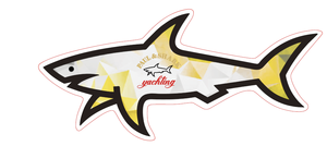 Op maat gemaakte waterdichte decoratieve Paul Et Shark stickers voor mobiel, tablet, koelkast, bagage, Vrunk Jul Stone en Cp Shark sticker - Product Image 4