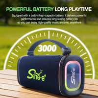 SING-E ZQS-M36 Mini Haut-parleur audio sans fil portable Bluetooth pour ordinateur, téléphone portable, scène, extérieur, avec subwoofer à grand volume