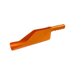 พลั่วตักใบไม้สีส้ม ด้ามพลาสติก ความจุขนาดใหญ่ สำหรับจัดสวน ทำสวนในบ้าน เกษตรกรรม - Product Image 3