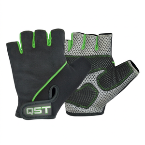 Gants de sport en cuir demi-doigts de haute qualité, les plus vendus, pour la musculation, l'entraînement, le fitness, l'haltérophilie, respirants et imperméables - Product Image 1