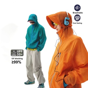 <b>Lightweight</b> UPF50 Anti-UV Hiking Jacket Breathable Cool Outdoor Activities <b>Long</b> Sleeve Motorbike <b>Coat</b> Sun Protective Jas for - Product Image 1