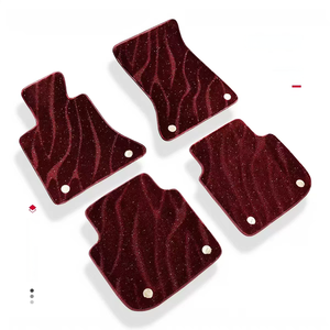 Set Completo di <span class=keywords><strong>Tappetini</strong></span> di Lusso per Land <span class=keywords><strong>Rover</strong></span> <span class=keywords><strong>Range</strong></span> <span class=keywords><strong>Rover</strong></span> <span class=keywords><strong>Sport</strong></span>, Originali in Nylon Felpato, 4 Pezzi, per Auto e Defender - Product Image 1