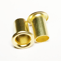 Œillets en fer métallique de haute qualité Rivet creux bricolage embellissement pour les devoirs vêtements couture vêtements œillets rivets