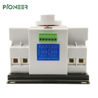 Commutateur de Transfert Automatique Électrique ATS Bipolaire 63A 220V 230V, Dispositif de Commutation Électrique pour Usage Domestique
