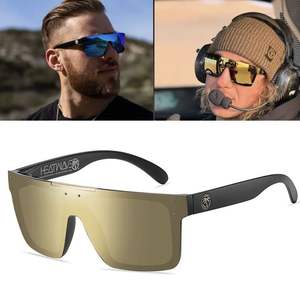 Spor güneş gözlüğü Heatwave görsel XL mengene Z87 temizle fotokromik polarize Lens ile yan güvenlik kalkanı XL görsel Sunglass - Product Image 1