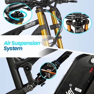 Bicicleta de Montaña Chamrider DH420 Todoterreno con Suspensión Completa, Ruedas Grandes y Cuadro Bajo, de Alta Velocidad - Product Image 2