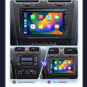 Autoradio Android 8 pouces pour Volkswagen <span class=keywords><strong>Golf</strong></span> Jetta Passat Système de navigation GPS Lecteur multimédia vidéo - Product Image 4