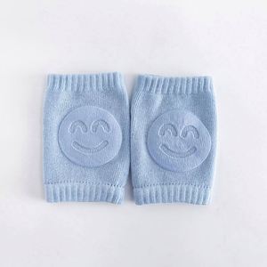 Genouillères de sécurité pour bébés et enfants, protection respirante en polyester et coton, chauffe-jambes à enfiler pour nourrissons et tout-petits - Product Image 2