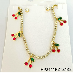 Set di gioielli da donna in stile bohémien hawaiano con accento di piume in rame placcato oro per feste accessori regalo perfetto - Product Image 1