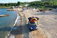 Tente de toit gonflable TOP MOUNT pour 3-4 personnes, grande capacité, tente de voiture pour camping familial en Australie, Ute Touring
