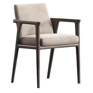 Collezione di <span class=keywords><strong>Sedie</strong></span> da Pranzo <span class=keywords><strong>in</strong></span> Stile Moderno VL per Caffè e Hotel, <span class=keywords><strong>Sedie</strong></span> <span class=keywords><strong>Ergonomiche</strong></span> <span class=keywords><strong>in</strong></span> <span class=keywords><strong>Legno</strong></span> Massello con Cuscini <span class=keywords><strong>in</strong></span> Tessuto - Product Image 1