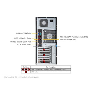 Estación de Trabajo Supermicro Sys-531a-i, Xeon W-2400, Ddr5, Nvme, Ai, Diseño 3D, Sys-531a-i - Product Image 4