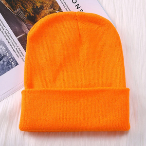 Gorros de Invierno Unisex, Nuevos Gorros Tejidos, Gorro Bonito de Color Sólido para Mujer, Gorro de Otoño para Dama, Gorros Cálidos, Gorro Casual para Hombre, Venta al por Mayor - Product Image 6