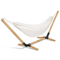 Hamac en bois Navyice Standard 270 cm avec structure à poteaux droits, capacité de charge 120 kg, vente en gros en conteneur 40HQ FCL