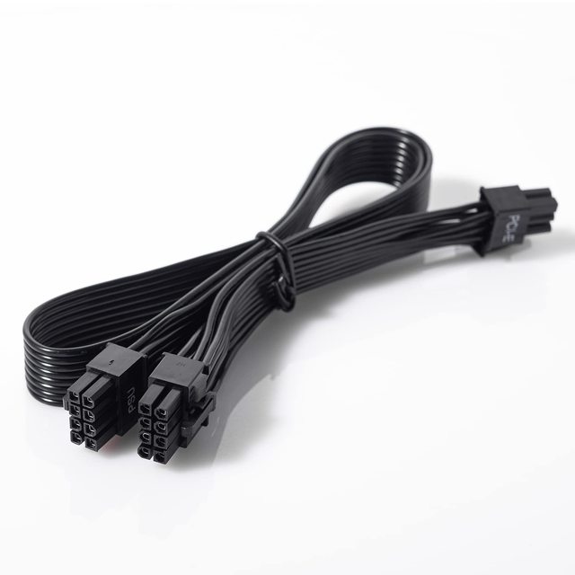 Male Male GPU Cable for G+ G2 G3 G5 G6 GA GM GT P+ T2 Modular Supply PCIE Cable for EVGA PSU 8 Pin Dual 6+2 Pin for Electronic