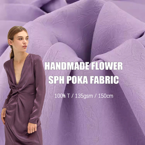 Tissu uni 100% polyester <span class=keywords><strong>Rosalinda</strong></span> SPH 150 g/m² pour Abaya du Moyen-Orient - Product Image 3