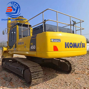 Excavadora usada Komatsu Pc450-8 de 45 toneladas, excavadora hidráulica de cadenas Komatsu Pc450-8 pc450-7 de 45 toneladas, excavadora grande en stock. - Product Image 1
