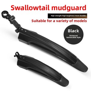 Verbreitertes Hochleistungs-Kunststoff-Fahrrad-Schutzblech-Set, farbig, vorne und hinten, verstellbar, für MTB, Rennrad und Citybike - Product Image 5