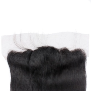 Lace Frontale HD 13x6 Fine en Cheveux Humains Alignés avec les Cuticules, Fermeture Frontale en Dentelle Suisse Transparente HD 13x4 - Product Image 1