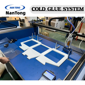เครื่องพ่นกาวแบบราบ NanTong Cold Glue System รุ่น NT-1200 สำหรับติดกาวแผ่นไม้ - Product Image 5