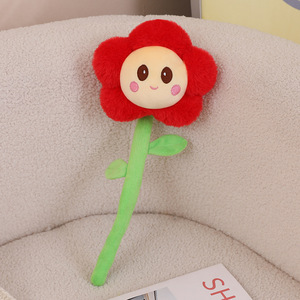 Muñeco de Peluche Girasol, Algodón PP, Peluche Corto Extra Suave, Decoración del Hogar, Regalo para Profesor, Examen de Admisión a la Universidad - Product Image 6