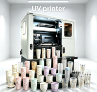 Imprimante cylindrique grand diamètre, équipement d'impression rotative UV pour tasses en céramique et pots de fleurs, impression personnalisée