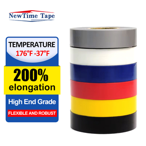 Made in China Flame Retardant Good Adhesion Electrical Insulation PVC Electrical Tape for Wire Bundling and <strong>Securing</strong> - Product Image 1